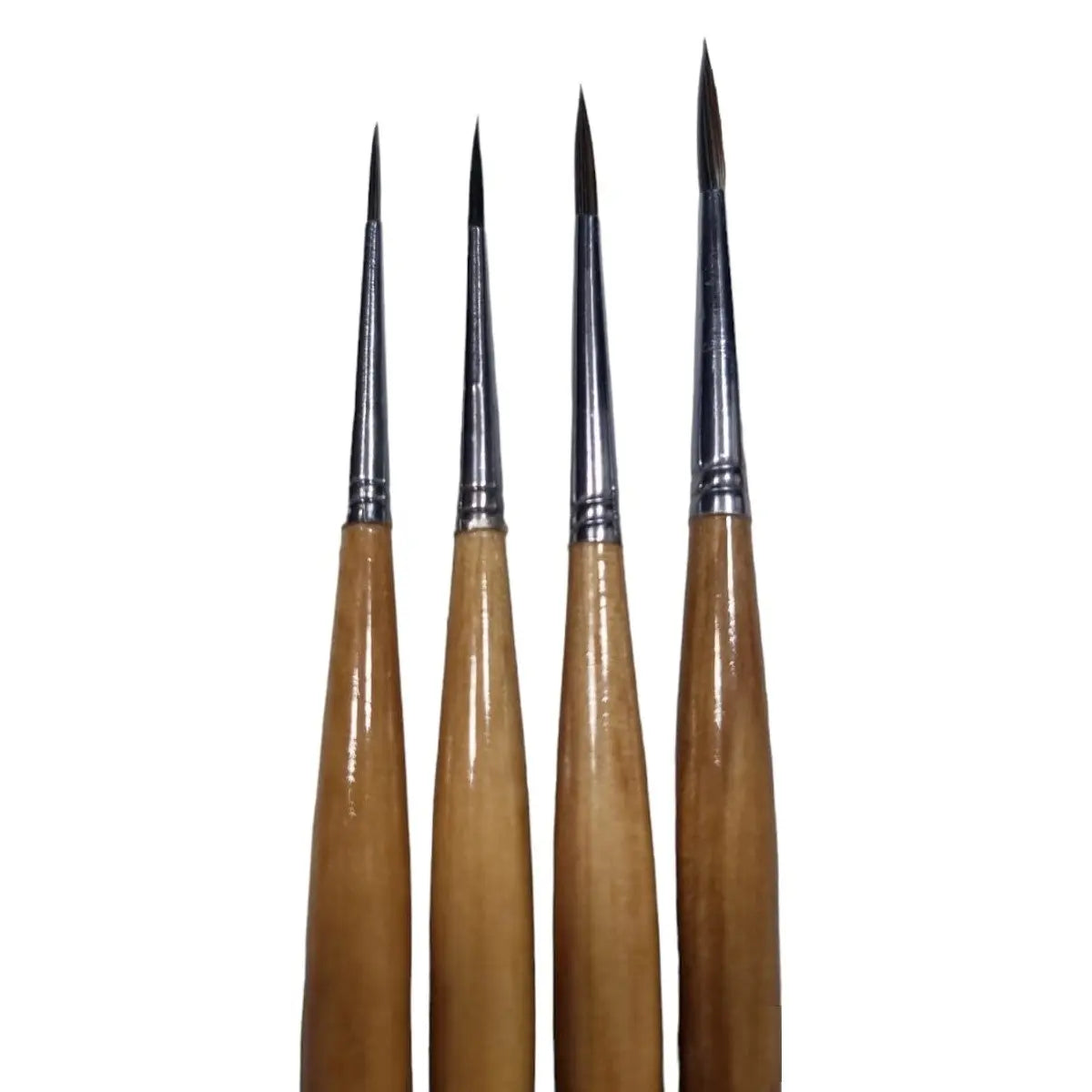 Stationerie Handcrafted Signature Synthetic Round Liner Set Of 4 (Short Liner) Stationerie